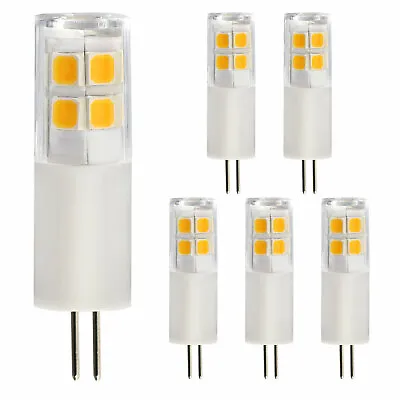 6-PACK G4 LED Bulb (AC DC12V ETL-listed) 20W Halogen Equivalent G4 Bi-pin Bulb • $12.15