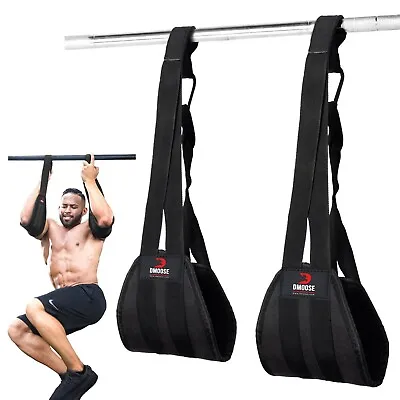 DMoose Hanging Ab Straps For Abdominal Muscle Building Arm Support & Ab Workout • $25.99