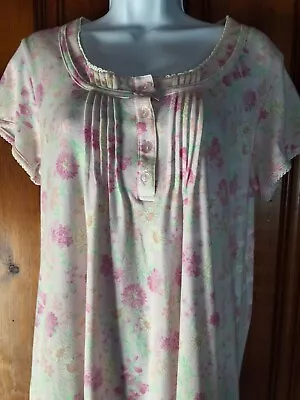 Floral Miss Elaine Essential Nightgown Size M • $4.99