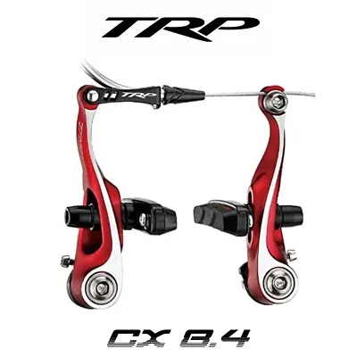 TRP CX 8.4 Mini V-Brake Compatible With Standard Road Levers For 2 Wheels - RED • $120