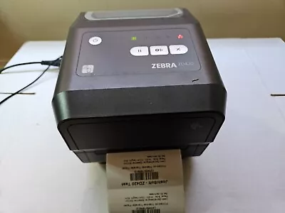 Zebra ZD420 Thermal Transfer Barcode Label Printer P/N: ZD42042-T0PE00EZ L#1331 • $280