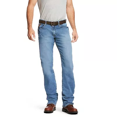 Ariat® Men's Rebar M4 Durastretch Basic Boot Cut Jeans 10021854 • $57.95