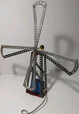 Sold As Is/for Parts - Vintage AC Gilbert Co. Windmill (Motor) (Erector)  • $36