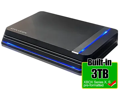 Avolusion HDDGear Pro X 3TB USB 3.0 External Gaming Hard Drive - XBOX Series XS • $89.99