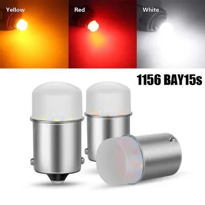 2pcs 1156 BAY15s Led Bulb Car Signal Lamp R5W R10W DRL Daytime Running Light 12V • $3.29