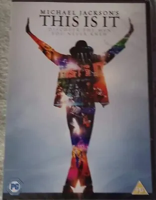 MICHAEL JACKSONs This Is It DVD Behind The Scenes Documentary NEW & SEALED • £3.95