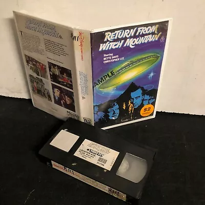 RETURN FROM WITCH MOUNTAIN Rare Ex-Rental VHS Large Case DISNEY VIDEO • $30