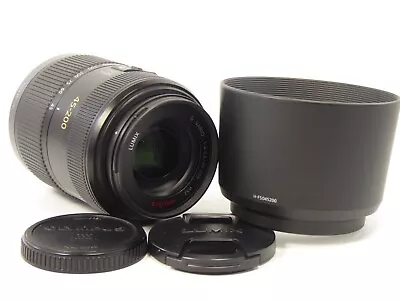 Panasonic Lumix G Vario 45-200mm F4-5.6 Mega Ois Micro Four Thirds Lens *mint* • £139.99