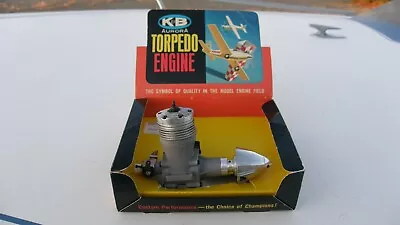 K&b Torpedo 40 Rc Model Airplane Glo-plug Engine Racing Speed Plane Veco Spinner • $299.99