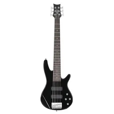 Glarry Full Size 6 String H-H Pickup Electric Bass Guitar With Bag School • $105.99