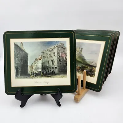 Pimpernel Deluxe Placemats Cork Backed Scenes Of Dublin Ireland Vintage Set Of 6 • $15.27