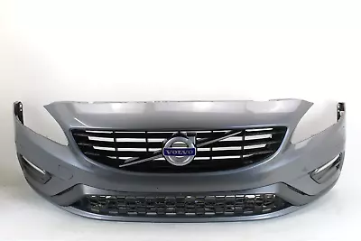 2014-2018 Volvo S60 Front Bumper Cover Gray With Grill Lights Oem #4656 • $999.99