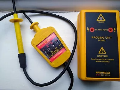 Martindale Voltage Tester And Proving Unit PD690  VI-13700/G  • £75