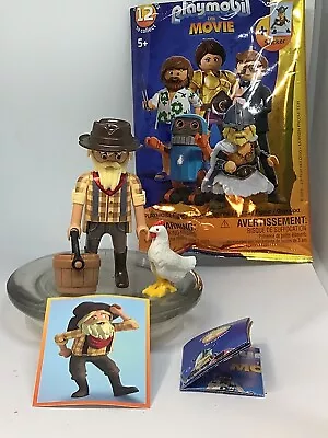 £5.49 • Buy Playmobil 70069 The Movie Figure Series 1- Chicken Farmer Hillbilly