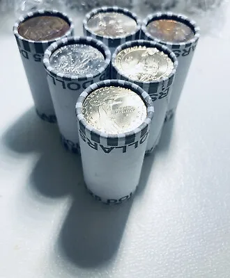 $35.99 • Buy One Unsearched Roll Of Dollar Coins $25 Face(25 Coin)