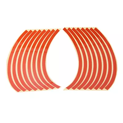 16Pcs Motorcycle Bike Car Wheel Rim Reflective Strips Stripe Tape Decal Sticker • $6.51