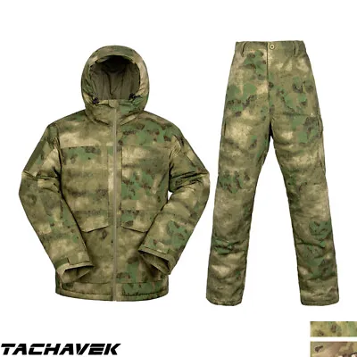 Waterproof Tactical Jacket Pants Sets Men's Military Windbreaker Outdoor Hiking • $128.24