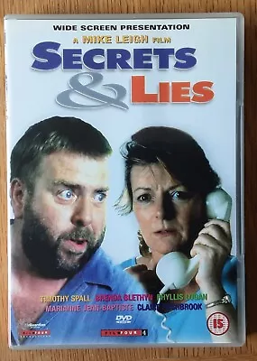 Secrets & Lies (DVD 1996) Brenda BlethynTimothy Spall.Dir Mike Leigh  • £0.99