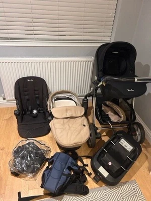 £65 • Buy Silver Cross Pioneer Travel System.. VGC. 