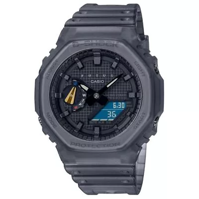 CASIO G-SHOCK GA-2100FT-8AJR FUTUR LIMITED Digital Carbon Core Clear Men Watch • $137.62