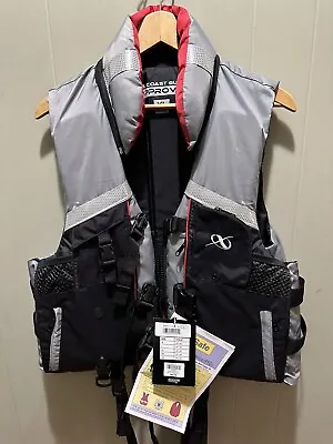 $50 • Buy XPS Platinum Life Jacket Kayak Life Vest Adult XL Black Silver BNWT MSRP 69.99