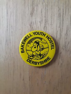 Bakewell Youth Hostel Derbyshire-YHA Pin Badge/Button Badge • £4.39