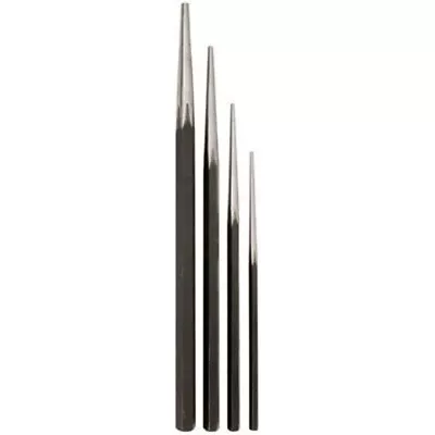 4 Piece Mechanics Hand Metal Steel Long Taper Tapered Alignment Punch Tool Set • $39.99