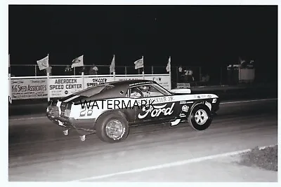 1960s NHRA Drag Racing-SAM AUXIER JR.-1969 Mustang-427 Tunnelport-Cecil County • $2.50