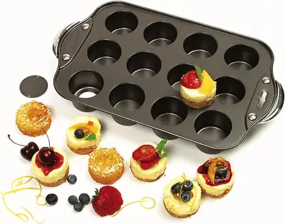 Nonstick Mini Cheesecake Pan With Handles 12 Count • $51.55
