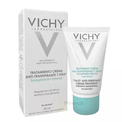 Vichy Deodorant 7 Days Anti-Perspirant Creme 30ml FRESH • $18.85