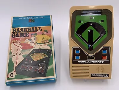 Epoch Book Game Series - Baseball Game / Mattel Electronics Baseball No Cover • $24.24