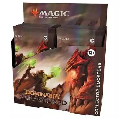 MTG Magic The Gathering: Dominaria Remastered Collector Booster Box • $239.95