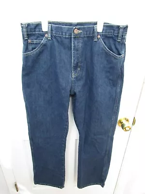 Vintage Dickies Jeans Mens Blue 34x30 Denim Work Wear Utility Pocket • $23.88