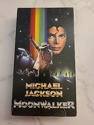 Michael Jackson Moonwalker VHS Tape 1988 Smooth Criminal Man In The Mirror • $8.99