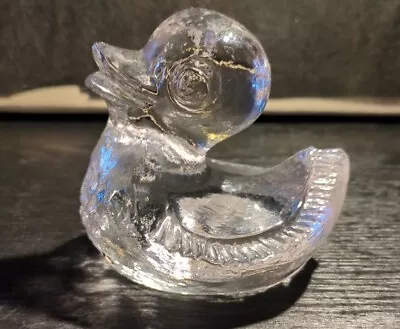 Pukeberg Sweden Glass Duck • $16