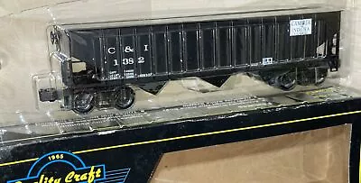 WEAVER O-Scale ULTRA CAMBRIA & INDIANA 3-Bay Ribbed Hopper [3-Rail] #1382 • $39.95