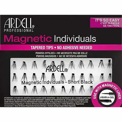 £7.95 • Buy Ardell Magnetic False Individual Eyelashes - Short Black (56180)