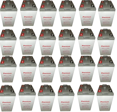 600AH 2V  X 24 Cell (48V) Deep Cycle  GEL Battery For Power Storage. 2Yr WTY • $7200