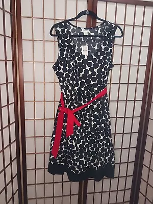 Motherhood Maternity Black And White Polka Dot Dress Size XL NWT • $18