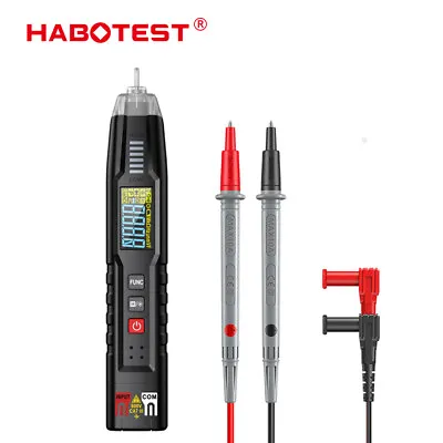 HABOTEST HT122 Smart Multimeter Digital Volt Meter Pen Tester Ture RMS AC/DC • $12.99