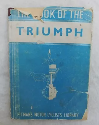 Triumph 1941 Pre Unit Motorcycle Manual Vintage Book 1935-39 T100 5t Single Twin • $29.99