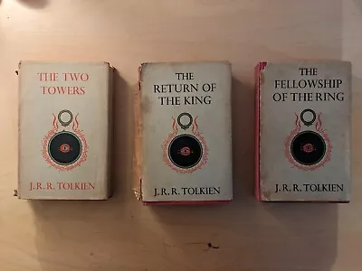 Lord Of The Rings Trilogy Books 11th And 14 Impressions First Edition  • £900