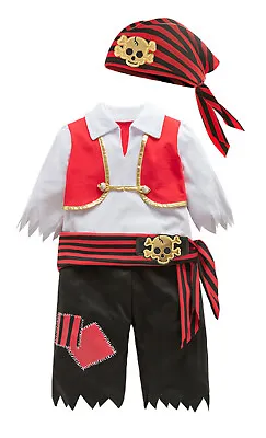 $19.99 • Buy StylesILove Fun Kids Unisex Pirate 4pcs Costume Cosplay Outfit Set, 2T-6