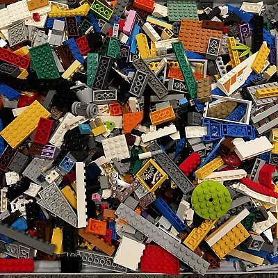 LEGO 3LBS - PIECES FROM BULK SMALL MIX- Random Selection Plates Blocks Building • $25.98