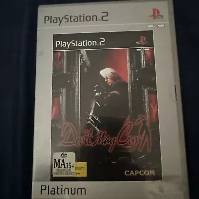 Devil May Cry - Playstation 2 - Ps2 - Free Shipping Included! No Manual PAL • $14.95