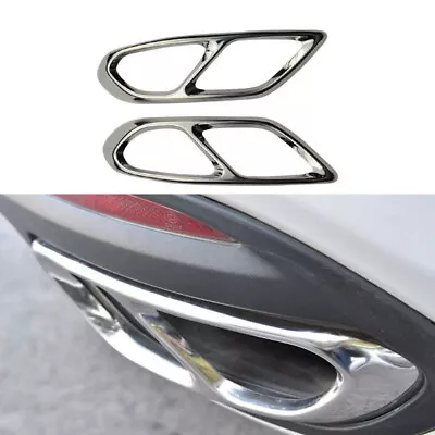 For Ford Mondeo Fusion 13-20 Steel Rear Tail Exhaust Muffler Tip Pipe Chrome O • $107.99