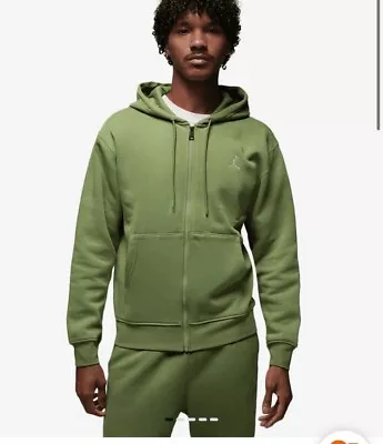 New!!! Jordan Essential Jumpman Logo Zip Up Hooded Sweatsuit Set!! Size L • $79.99