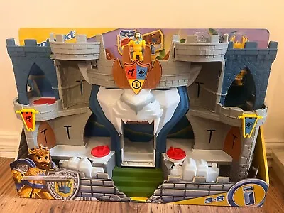 Fisher-Price Imaginext The Lions Kingdom Castle Medieval Playset With Figure NEW • £22.99