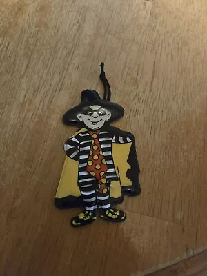 Vintage McDonald's Hamburgler Vinyl Ornament 1984 Very Colorful Puffy • $7.99