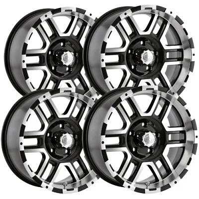 (Set Of 4) Ion 179 16x8 5x135 +10mm Black/Machined Wheels Rims 16  Inch • $543.96